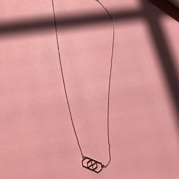 Hexagon Necklace - Picture 5 of 6